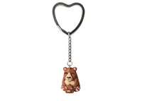 Polinacreations Mama Bear and Baby Keychain. Mothers Day Gift Mother Daughter Son Jewelry Moms Birthday Gift Moms Day Key Ring Teddy bear Jewelry Pet Gifts polymer clay jewelry polina creations heart key chain father day gift love key ring