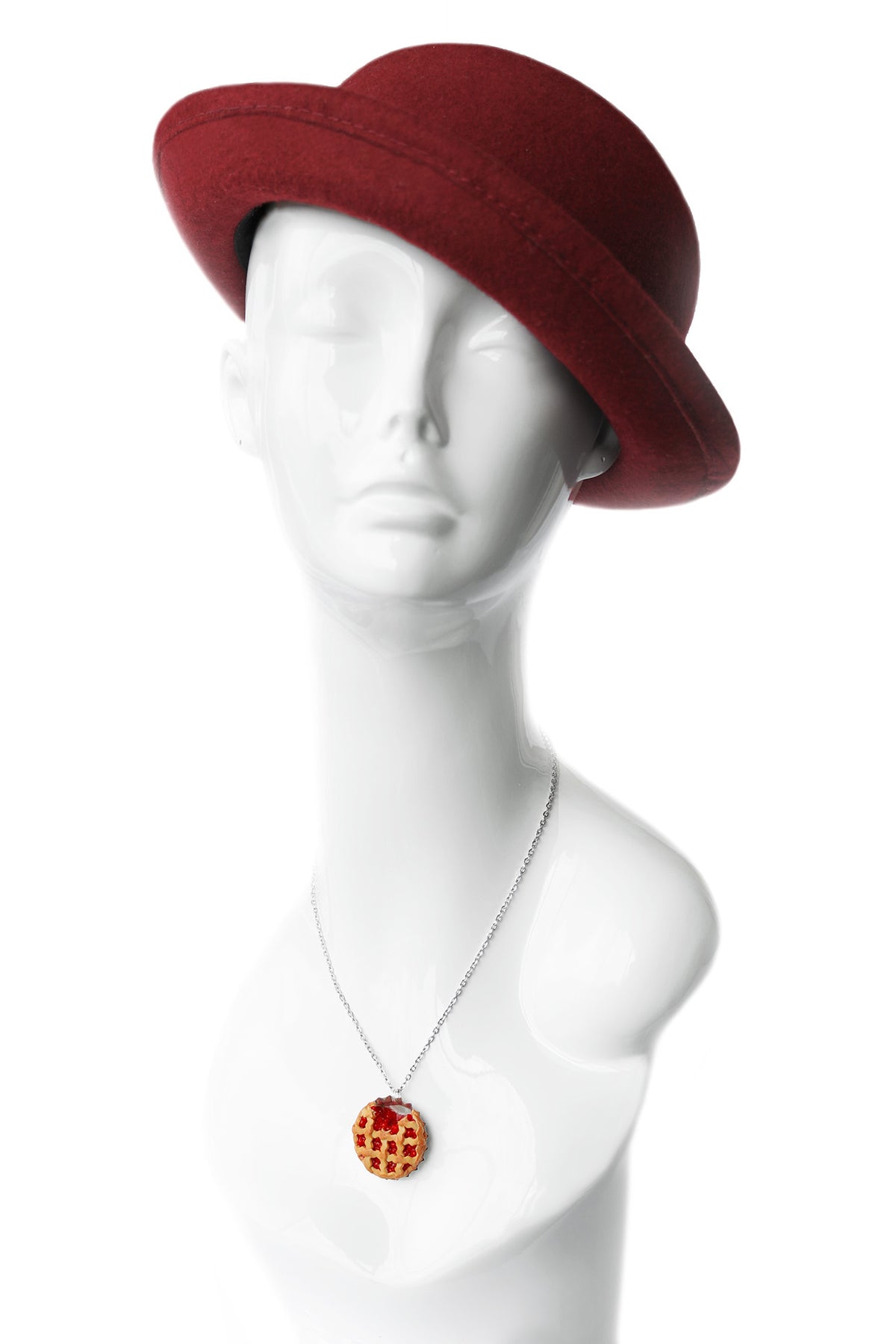 Polinacreations Handmade Jewelry Cherry Pie Pendant Cherry Pie Necklace,Miniature Food Jewelry Cherry Jewelry Red Necklace Cherry Necklace red jewelry red necklace Fake food jewelry mini food charm pie charm circle necklace red circle charm pastry jewelry pastry charm gift for her gift for woman bottle cap jewelry berry jewelry berry charm fruit necklace berry necklace