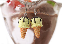 polinacreations Handmade jewelry vanilla Ice Cream Waffle Cone Earrings, Ice Cream Earrings vanilla Earrings yellow Earrings yellow Jewelry Fake Food Earrings miniature food jewelry mini food earrings food charm waffle jewelry chocolate earrings gift for her polymer clay jewelry ice cream charm summer jewelry