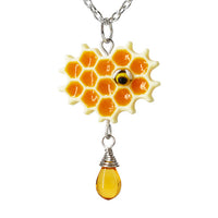 Handmade Honeycomb Necklace