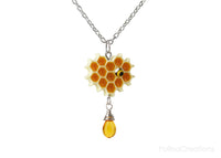 Handmade Honeycomb Necklace
