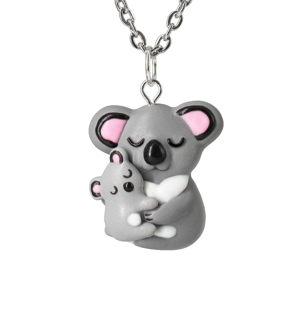 Mothers Day Gift Mama Koala and Baby Necklace. Mother Daughter Jewelry Moms Birthday Gift Australian Animal jewelry Australia Necklace