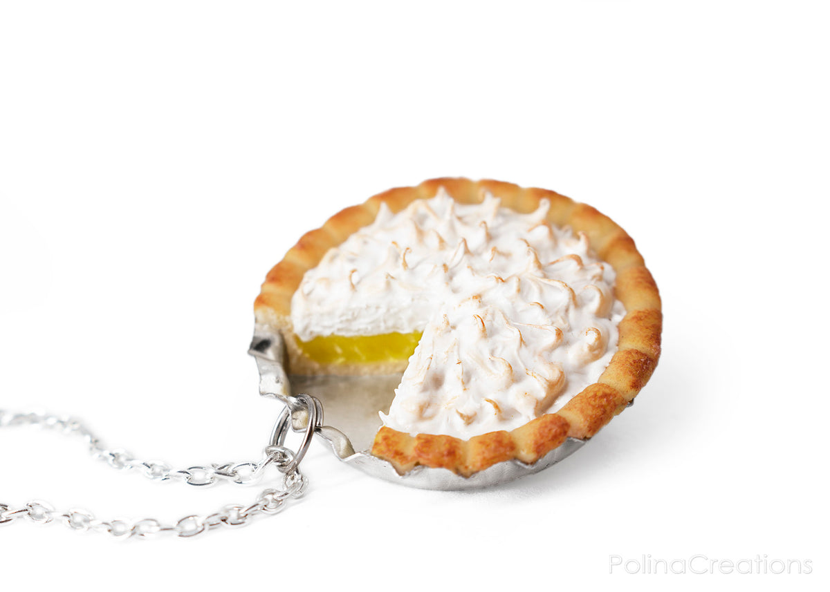 Polinacreations Handmade Jewelry meringue Pie Pendant meringue Pie Necklace,Miniature Food Jewelry lime Jewelry lime Necklace yellow charm yellow jewelry yellow necklace Fake food jewelry mini food charm pie charm circle necklace green circle charm pastry jewelry pastry charm gift for her gift for woman bottle cap jewelry berry necklace berry charm fruit jewelry fruit necklace whipped cream