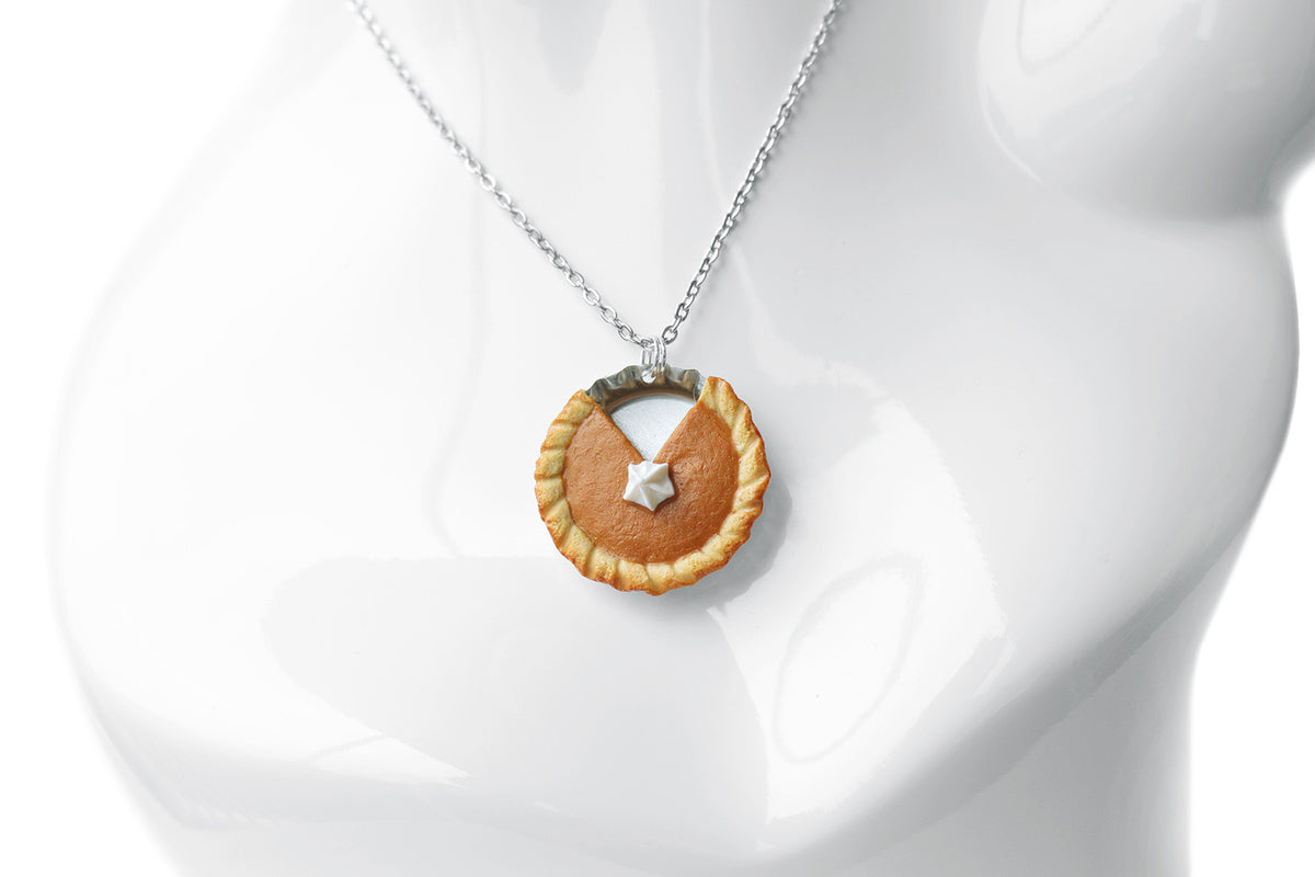 polinacreations Handmade jewelry Polymer Clay Pumpkin Pie Necklace. Pumpkin Pie charm orange charm Orange jewelry orange necklace Fake Food Necklace Pumpkin Pie jewelry Miniature Food autumn jewelry fall jewelry mini food jewelry gift for her Thanksgiving gift Thanksgiving jewelry holiday jewelry pumpkin charm gift for woman