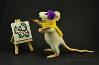 Handmade Mouse Artist Jules