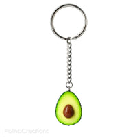 Handmade Avocado Keychain