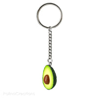 Handmade Avocado Keychain