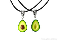 Handmade Best Friend Forever Avocado Necklaces, Valentine's day gift