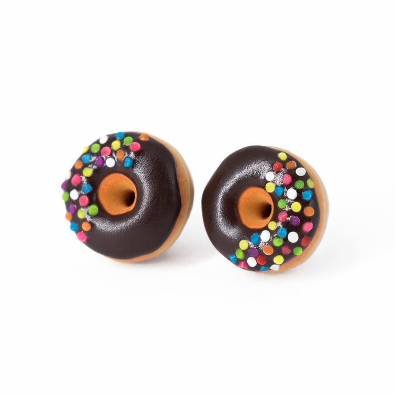 products/handmade_polymer_clay_chocolate_glazed_donut_stud_earrings_topped_with_sprinkles_7_crop.jpg