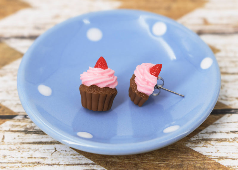 products/handmade_polymer_clay_pink_frosting_chocolate_cupcake_stud_earrings_5.jpg