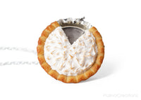 Polinacreations Handmade Jewelry meringue Pie Pendant meringue Pie Necklace,Miniature Food Jewelry lime Jewelry lime Necklace yellow charm yellow jewelry yellow necklace Fake food jewelry mini food charm pie charm circle necklace green circle charm pastry jewelry pastry charm gift for her gift for woman bottle cap jewelry berry necklace berry charm fruit jewelry fruit necklace whipped cream