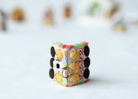 Handmade Gingerbread House Necklace, Christmas Gift
