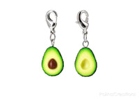 Handmade Avocado Bracelet Charm, Valentine's day gift