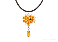 Handmade Honeycomb Necklace